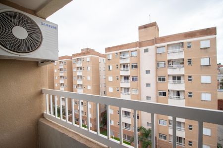 Varanda da Sala de apartamento para alugar com 2 quartos, 51m² em Vila Hortência, Sorocaba