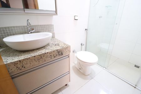 Banheiro Social de casa para alugar com 2 quartos, 91m² em Santa Luzia, Uberlândia