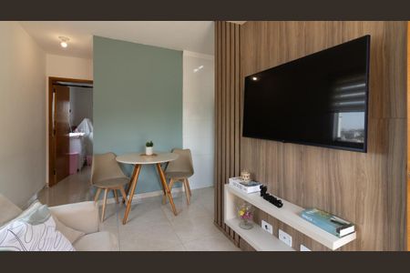 Sala de apartamento para alugar com 1 quarto, 42m² em Vila Guilhermina, São Paulo