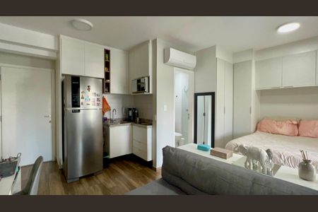 Sala de apartamento à venda com 1 quarto, 35m² em Pinheiros, São Paulo
