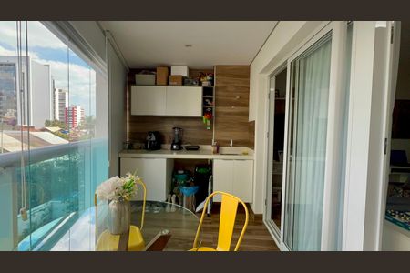 Varanda de apartamento à venda com 1 quarto, 35m² em Pinheiros, São Paulo