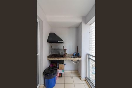 Varanda Gourmet de apartamento à venda com 2 quartos, 59m² em Picanço, Guarulhos