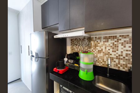 Cozinha de kitnet/studio à venda com 1 quarto, 21m² em Vila Mariana, São Paulo