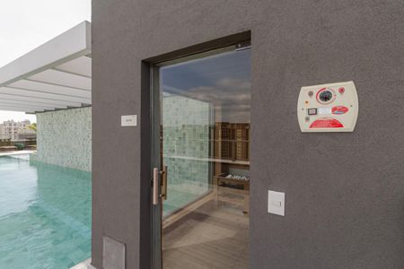 Apartamento para alugar com 49m², 1 quarto e 1 vaga Apartamento para alugar com 49m², 1 quarto e 1 vagaÁrea comum - Sauna