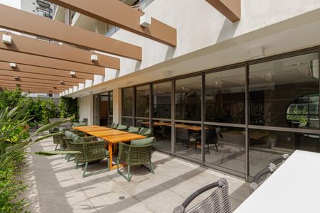 Apartamento para alugar com 49m², 1 quarto e 1 vaga Apartamento para alugar com 49m², 1 quarto e 1 vagaÁrea comum - Salão de festas