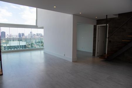 Sala de apartamento à venda com 2 quartos, 180m² em Brooklin, São Paulo