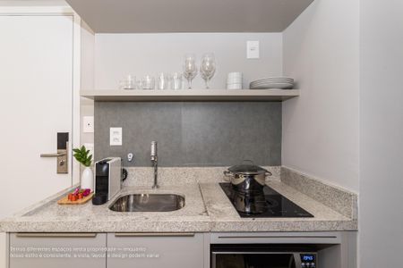 Apartamento para alugar com 40m², 1 quarto e sem vaga