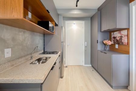 Studio para alugar com 29m², 1 quarto e sem vagaCozinha