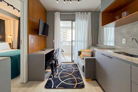 Studio para alugar com 29m², 1 quarto e sem vagaSala