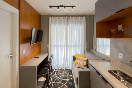 Studio para alugar com 29m², 1 quarto e sem vagaSala 