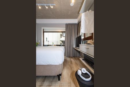 Apartamento para alugar com 22m², 1 quarto e sem vaga