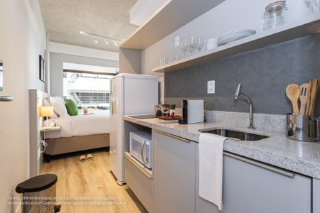 Apartamento para alugar com 22m², 1 quarto e sem vaga