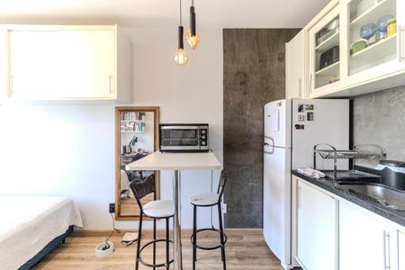 Studio à venda com 23m², 1 quarto e sem vagaCozinha
