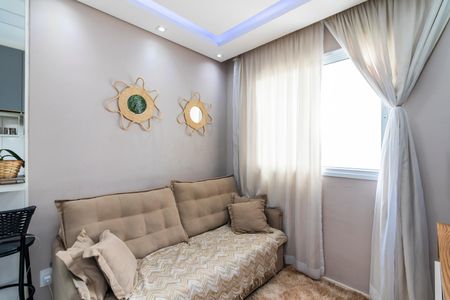 Sala de Estar de apartamento à venda com 2 quartos, 48m² em Vila Nova Cachoeirinha, São Paulo