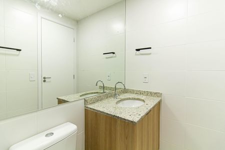 Apartamento para alugar com 24m², 1 quarto e sem vagaBanheiro da Suíte