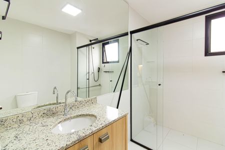 Studio para alugar com 24m², 1 quarto e sem vaga Studio para alugar com 24m², 1 quarto e sem vagaBanheiro Social
