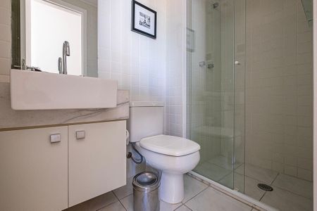 Apartamento para alugar com 52m², 1 quarto e 1 vaga Apartamento para alugar com 52m², 1 quarto e 1 vagaBanheiro Social