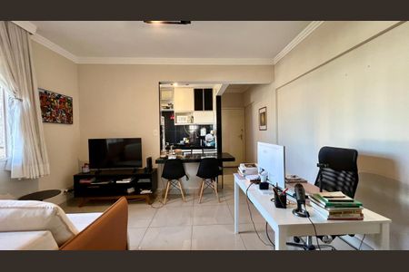 sala  de apartamento à venda com 2 quartos, 55m² em Santa Efigênia, Belo Horizonte