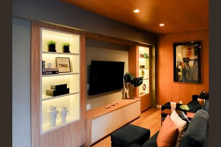 Studio à venda com 25m², 1 quarto e sem vagaÁrea comum - Sala de Cinema