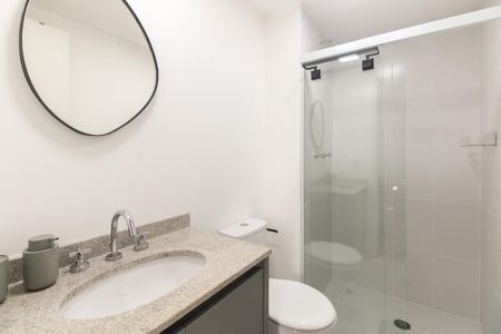 Studio à venda com 25m², 1 quarto e sem vaga Studio à venda com 25m², 1 quarto e sem vagaBanheiro