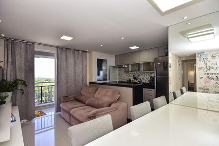 Sala de apartamento para alugar com 2 quartos, 58m² em Vila Andrade, São Paulo