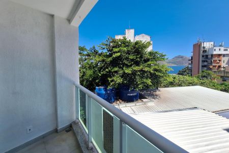 Varanda da Sala de apartamento para alugar com 2 quartos, 90m² em Boa Viagem, Niterói