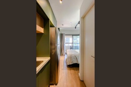 Studio à venda com 21m², 1 quarto e sem vagaCozinha
