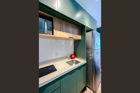 Studio à venda com 21m², 1 quarto e sem vagaCozinha