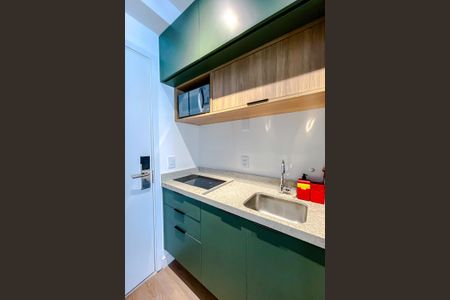 Studio à venda com 21m², 1 quarto e sem vagaCozinha