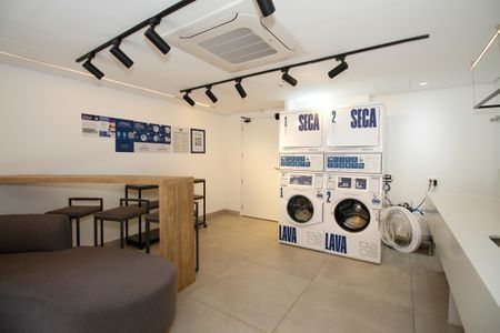Studio para alugar com 32m², 1 quarto e 1 vagaÁrea Comum - Lavanderia