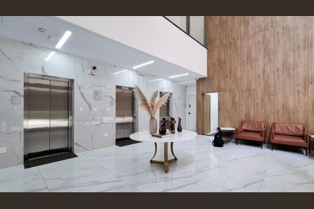 Studio para alugar com 32m², 1 quarto e 1 vagaHall Social