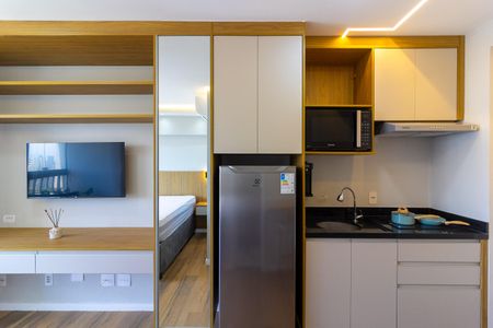 Studio para alugar com 24m², 1 quarto e sem vagaCozinha