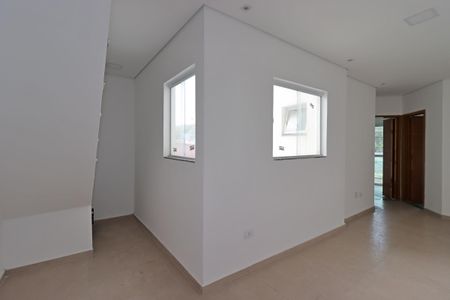 Sala de apartamento à venda com 2 quartos, 84m² em Vila Linda, Santo André