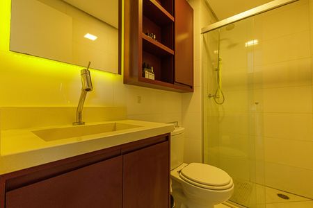 Studio à venda com 44m², 1 quarto e 1 vaga Studio à venda com 44m², 1 quarto e 1 vagaBanheiro