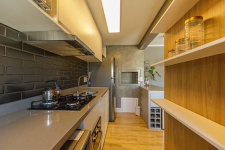 Studio à venda com 44m², 1 quarto e 1 vaga Studio à venda com 44m², 1 quarto e 1 vagaCozinha