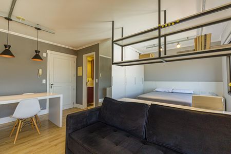 Studio à venda com 44m², 1 quarto e 1 vaga Studio à venda com 44m², 1 quarto e 1 vagaSala