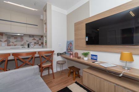 Apartamento à venda com 40m², 1 quarto e sem vaga Apartamento à venda com 40m², 1 quarto e sem vagaSala