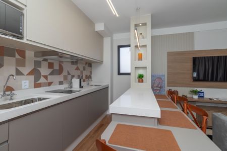 Apartamento à venda com 40m², 1 quarto e sem vaga Apartamento à venda com 40m², 1 quarto e sem vagaCozinha