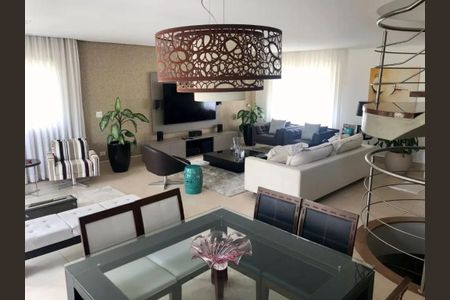 Foto 03 de casa de condomínio à venda com 6 quartos, 470m² em Brooklin, São Paulo