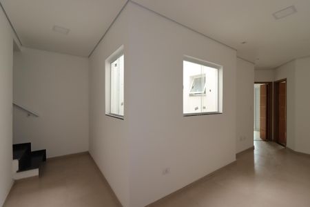 Sala de apartamento à venda com 2 quartos, 86m² em Vila Linda, Santo André