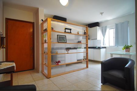 Sala de apartamento para alugar com 1 quarto, 42m² em Vila Nova, Novo Hamburgo