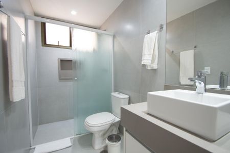 Apartamento para alugar com 42m², 1 quarto e 1 vaga Apartamento para alugar com 42m², 1 quarto e 1 vagabanheiro quarto