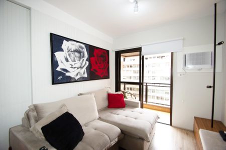 sala de apartamento para alugar com 1 quarto, 42m² em Jardim Paulista, São Paulo