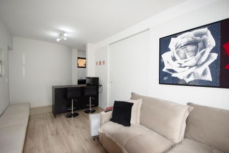 sala de apartamento para alugar com 1 quarto, 42m² em Jardim Paulista, São Paulo