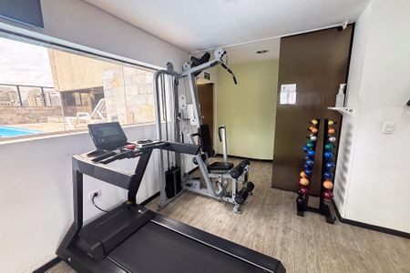 Apartamento para alugar com 42m², 1 quarto e 1 vaga Apartamento para alugar com 42m², 1 quarto e 1 vagaAcademia