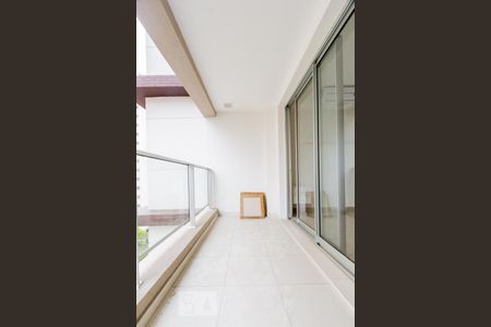 Varanda de apartamento à venda com 1 quarto, 36m² em Brooklin Paulista, São Paulo