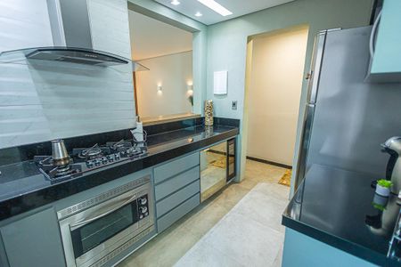 cozinha de apartamento à venda com 2 quartos, 70m² em Castelo, Belo Horizonte
