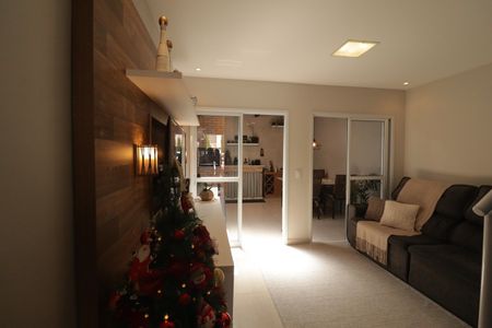 Sala de casa de condomínio à venda com 2 quartos, 80m² em Jardim Colonia, Jundiaí