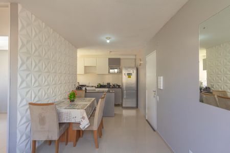 Sala/Cozinha de apartamento à venda com 2 quartos, 70m² em Fátima, Canoas