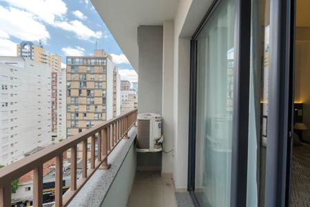 Studio para alugar com 22m², 1 quarto e sem vagaSacada